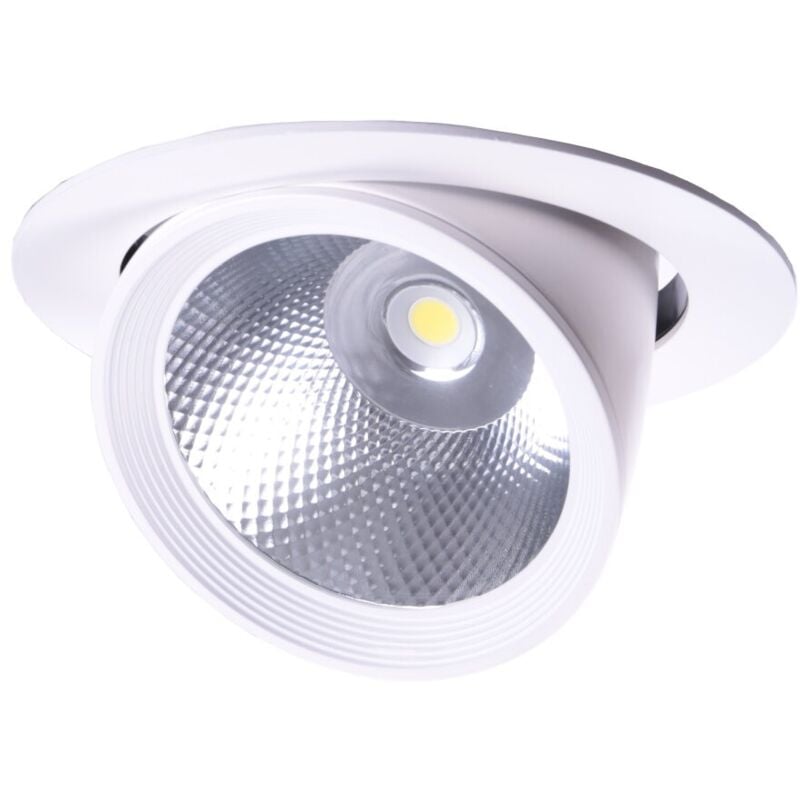 foto del prodotto led downlight led 30 w round tilting 3000k downlight tilt jandei