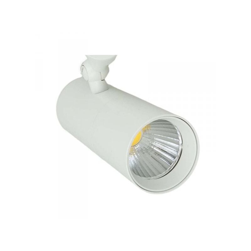 foto del prodotto led driver da binario 30w bianco alimentatore a scomparsa dentro il binario trifase selezionabile 22w 26w 30w