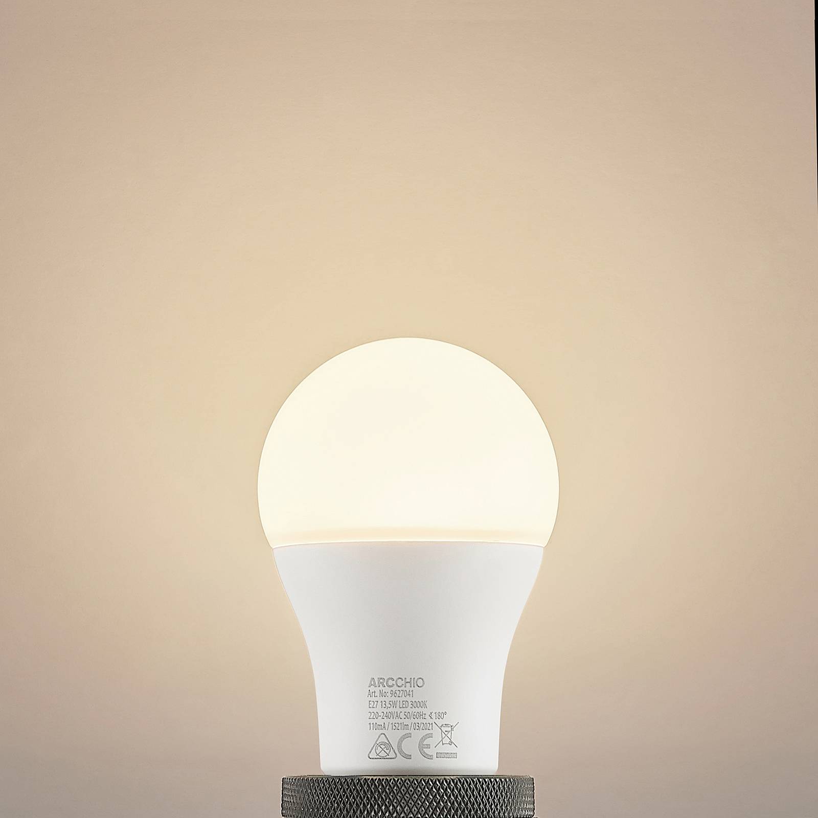 foto del prodotto led e27 13,5w da plastica arcchio