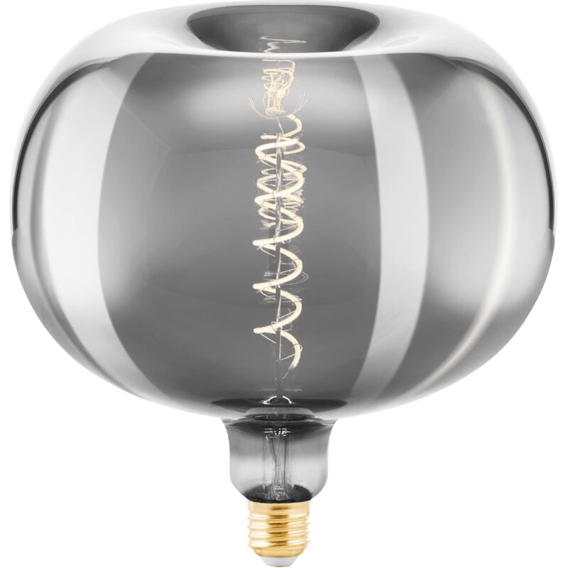 foto del prodotto led e27 dimmerabile a forma di mela, lampadina a spirale di grandi dimensioni, fum vintage in design retr , 4 watt, 50 lumen, illuminante bianco