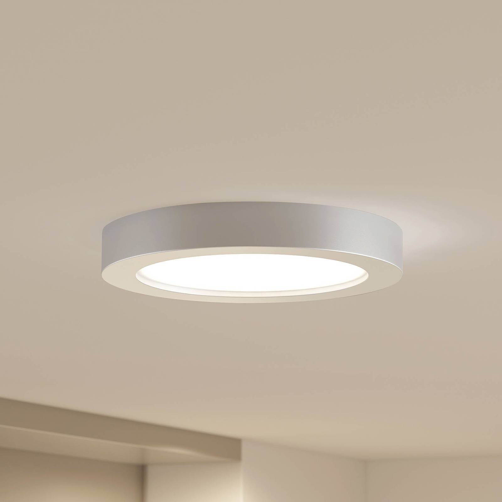 foto del prodotto led edwina in grigio da alluminio prios