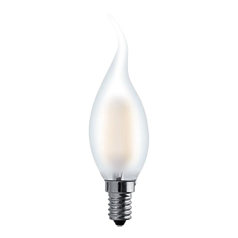 foto del prodotto led fiamma 4,0w e14 lumen 470 2700k fil. sat.