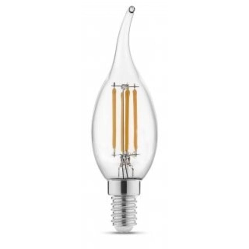 foto del prodotto led filament fiamma e14 4w ww2700 k duralamp cod. lff374 