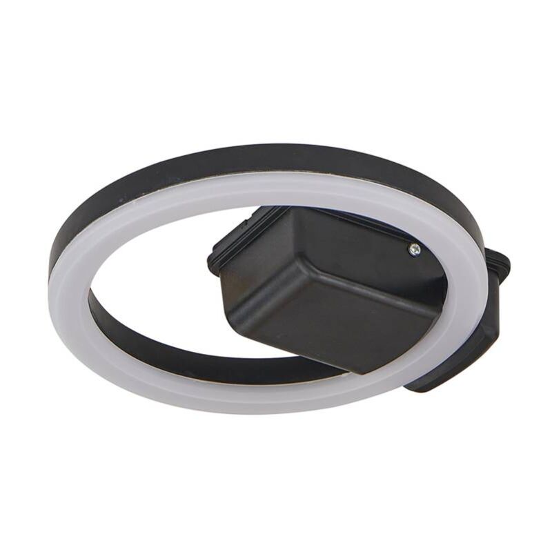 foto del prodotto led 'finian' in nero da plastica - lindby