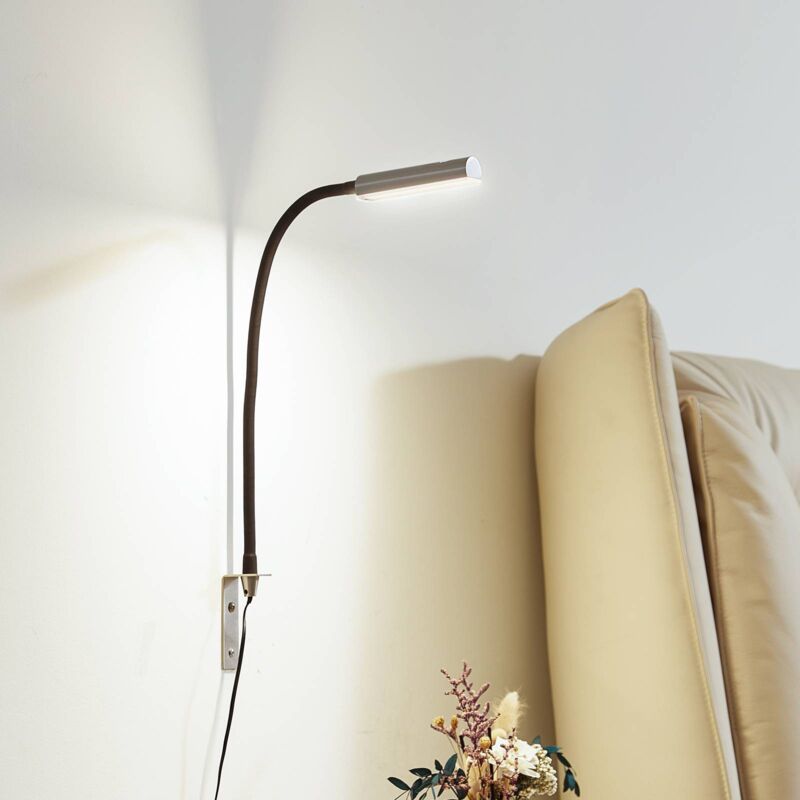 foto del prodotto led flexola in nero da metallo lindby