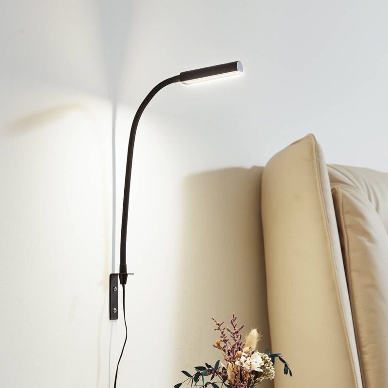 foto del prodotto led flexola in nero da metallo lindby