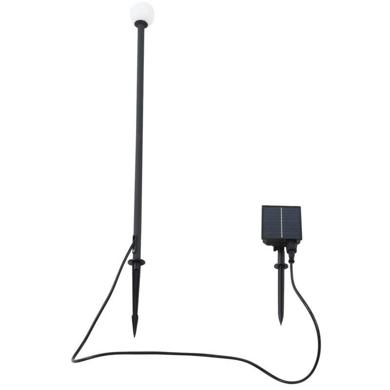 foto del prodotto led freydis in nero da alluminio lindby