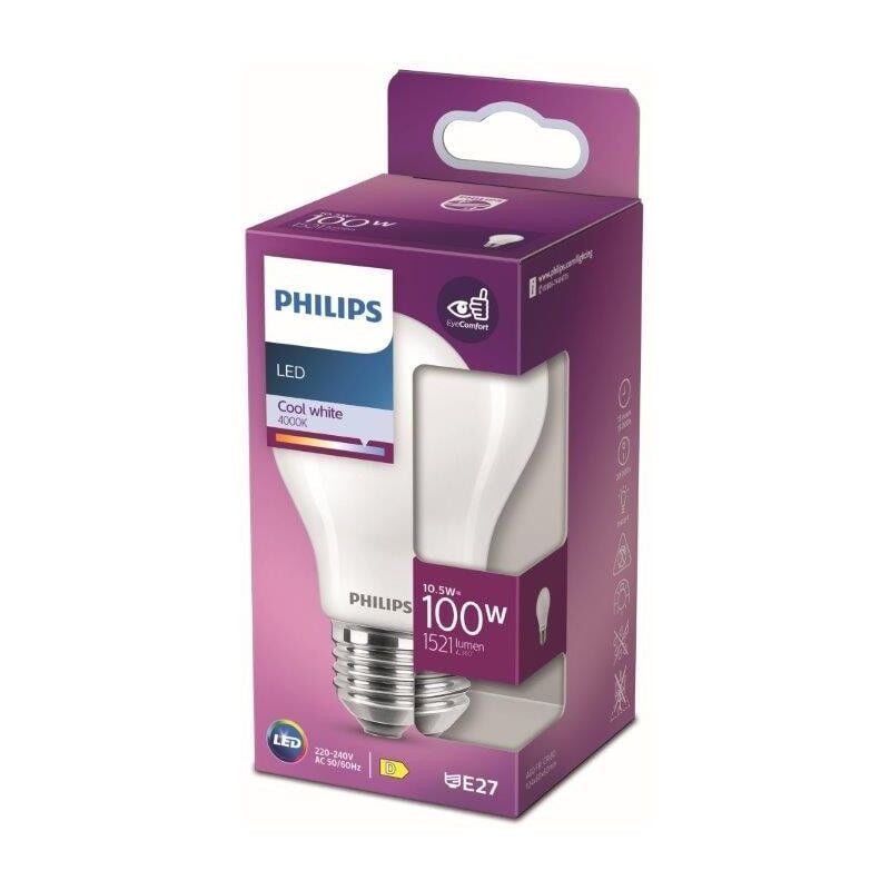 foto del prodotto led goccia vetro 100w e27 4000k
