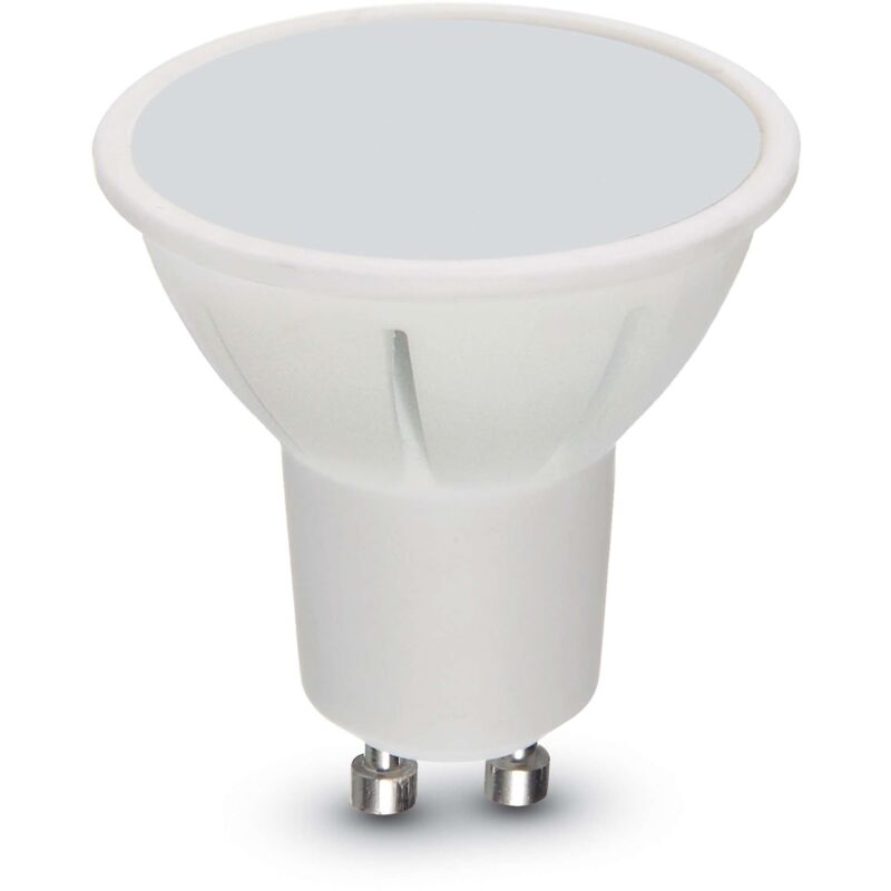 foto del prodotto led gu10 5,5w lumen 420 2700k calda 10 pz