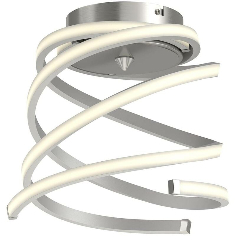 foto del prodotto led 'haniya' in grigio da metallo - lindby