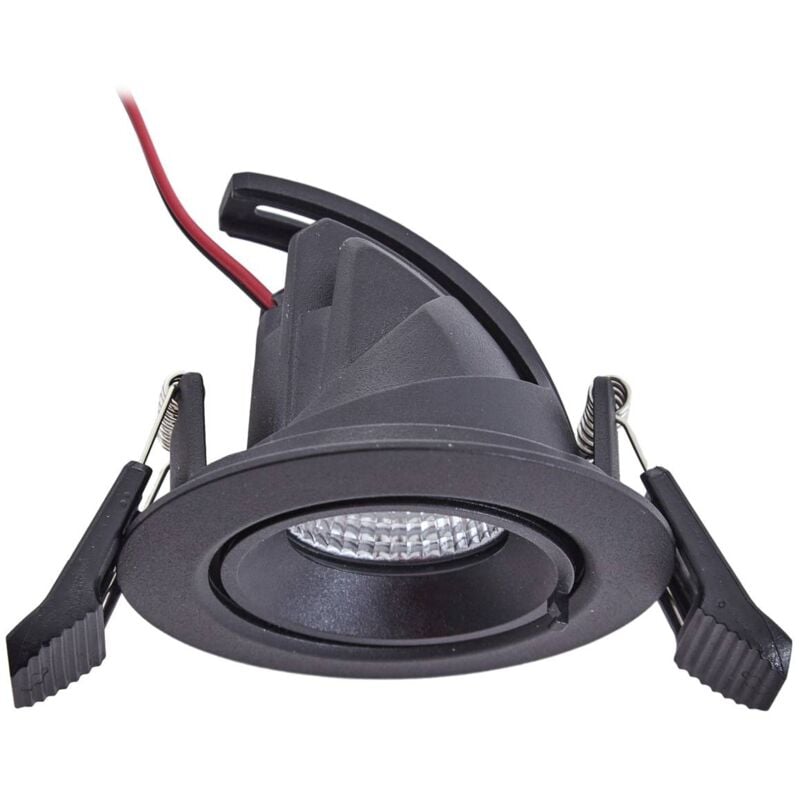 foto del prodotto led harcos in nero da alluminio arcchio