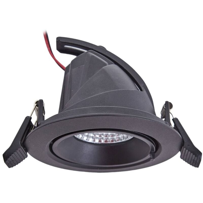 foto del prodotto led harcos in nero da alluminio arcchio