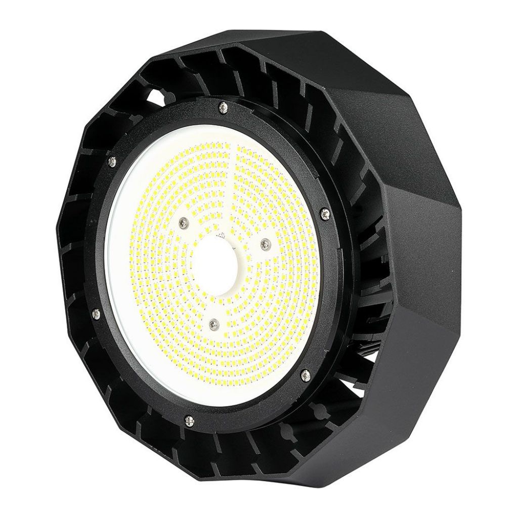 foto del prodotto led high bay samsung chip 100w ufo meanwell driver 120 180lm watt 6400k