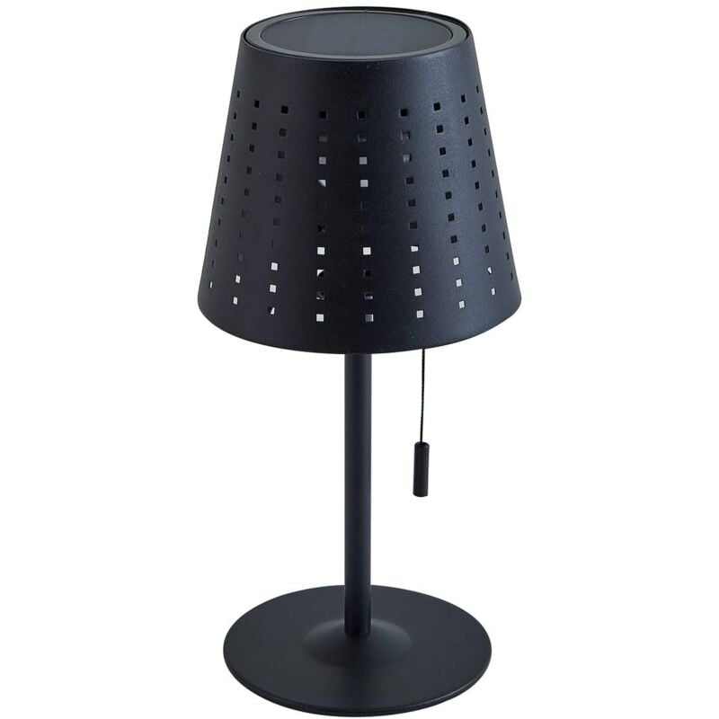 foto del prodotto led hilario in nero da metallo lindby