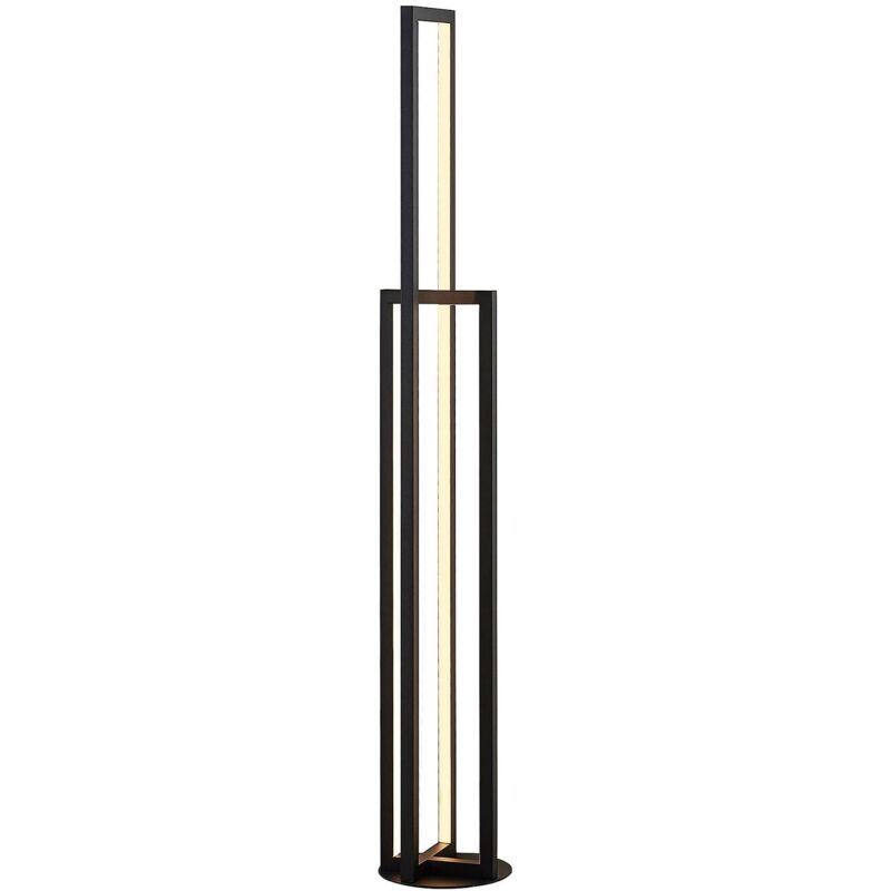 foto del prodotto led hylda in nero da alluminio lucande