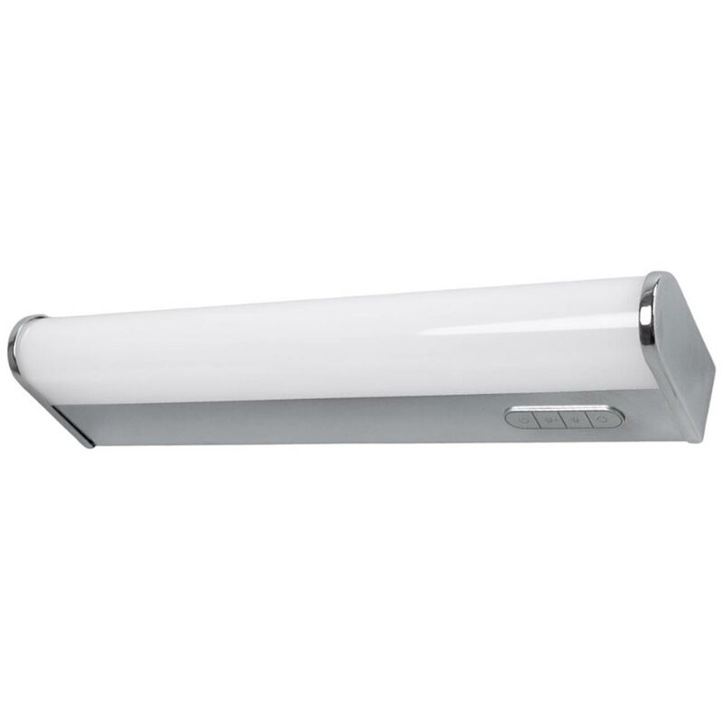 foto del prodotto led jesko in argento da plastica lindby