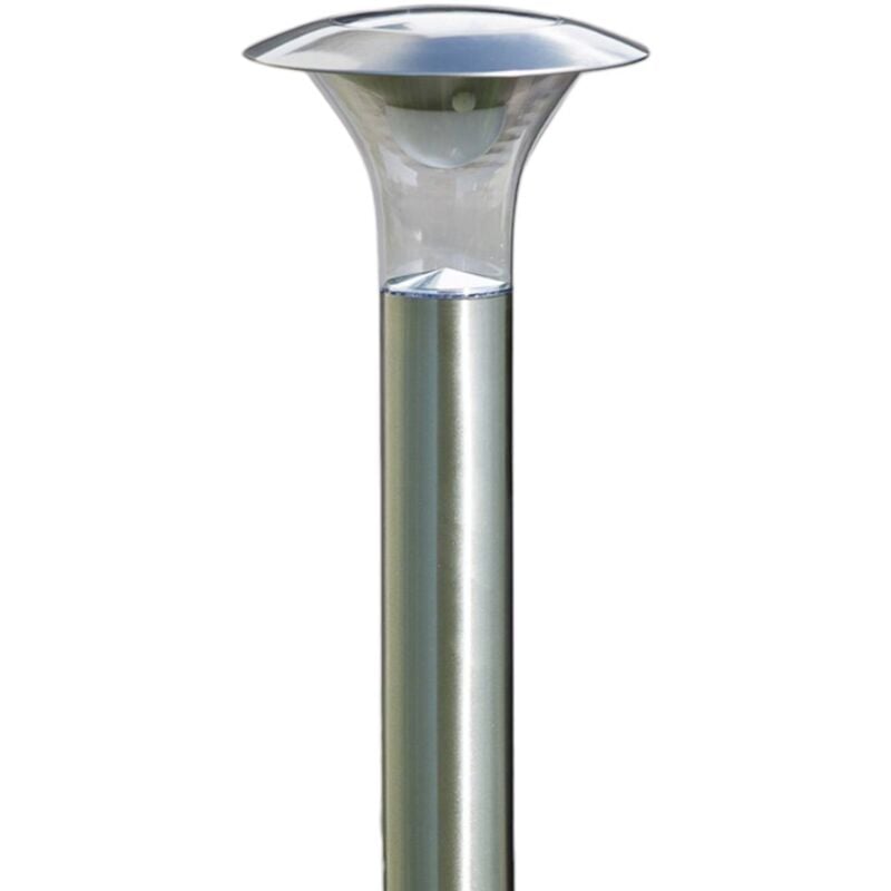 foto del prodotto led jolin in grigio da acciaio inox lindby