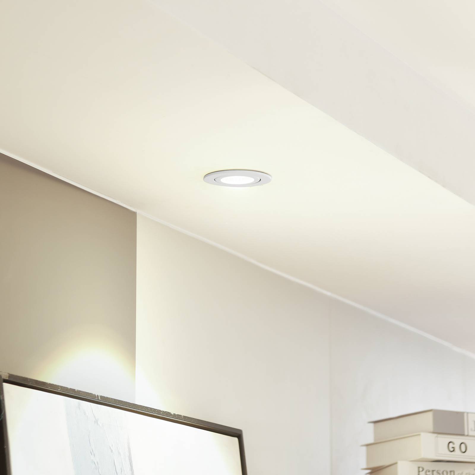 foto del prodotto led jyra in bianco da alluminio arcchio