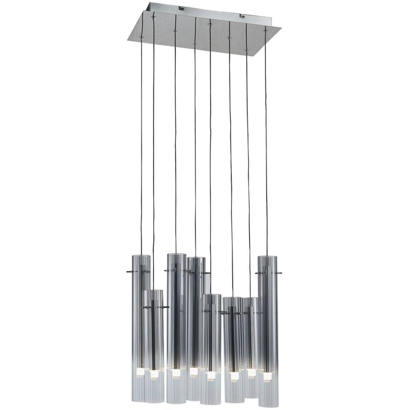 foto del prodotto led korvitha in grigio da vetro lucande