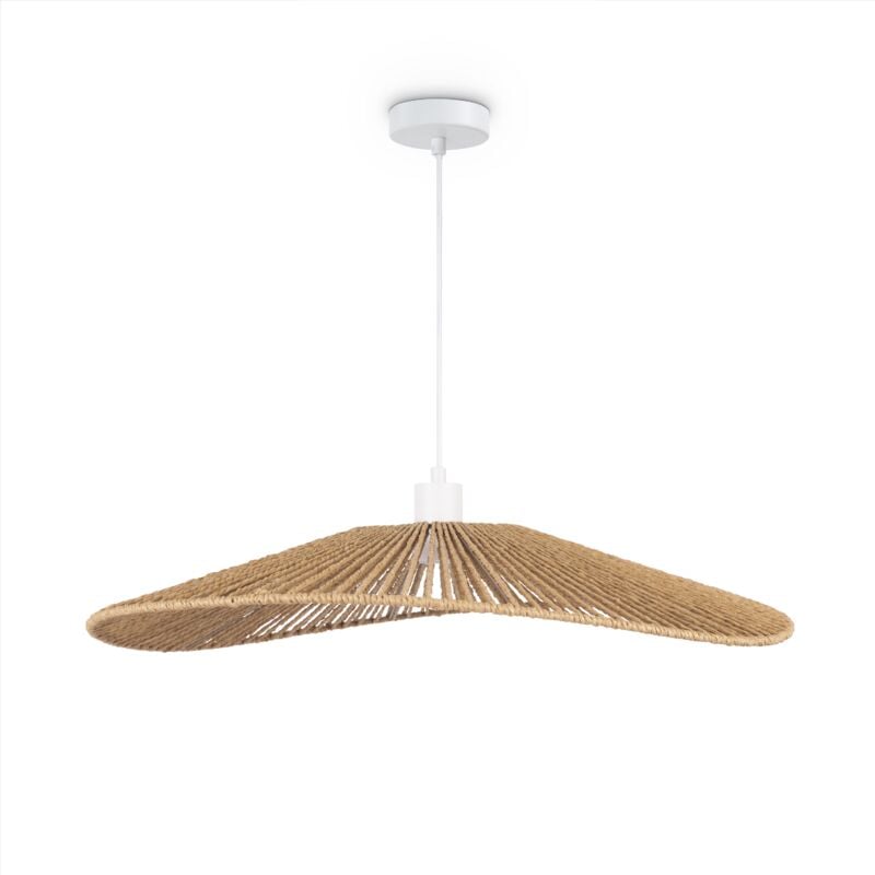 foto del prodotto led l mpara colgante comedor l mpara colgante sal n cocina papel estilo boho e27 bianco, typ 1 de paco home