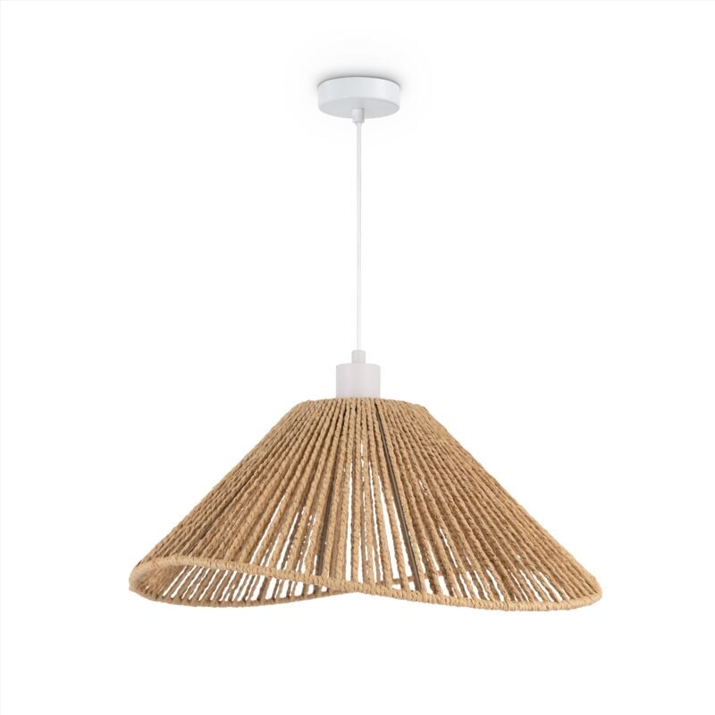 foto del prodotto led l mpara colgante comedor l mpara colgante sal n cocina papel estilo boho e27 bianco, typ 2 de paco home