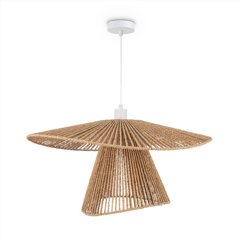 foto del prodotto led l mpara colgante comedor l mpara colgante sal n cocina papel estilo boho e27 bianco, typ 6 de paco home