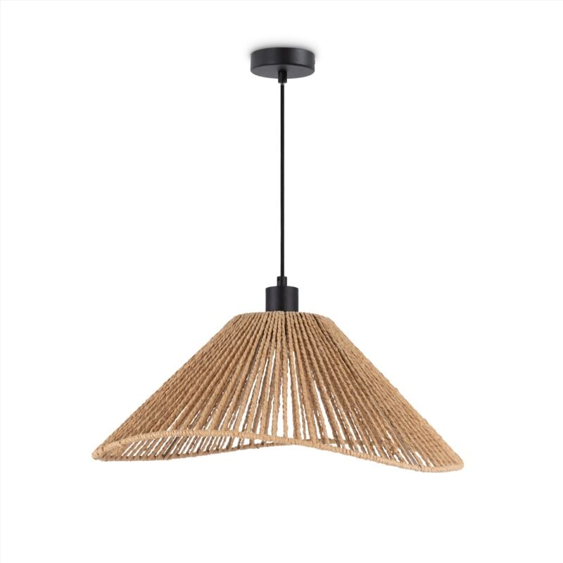 foto del prodotto led l mpara colgante comedor l mpara colgante sal n cocina papel estilo boho e27 nero, typ 2 de paco home