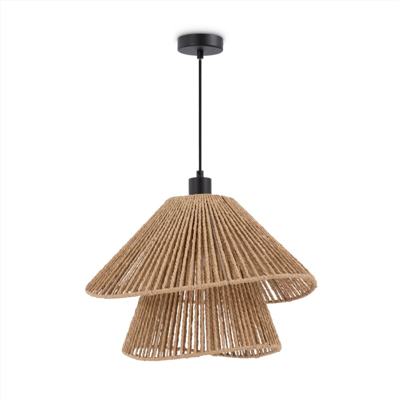 foto del prodotto led l mpara colgante comedor l mpara colgante sal n cocina papel estilo boho e27 nero, typ 5 de paco home