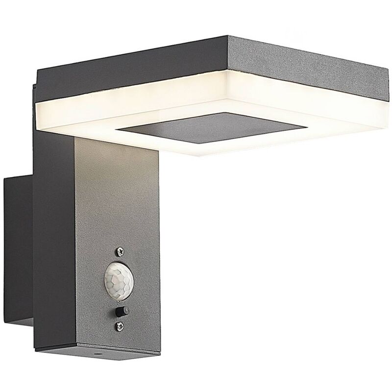foto del prodotto led laira in nero da alluminio lindby