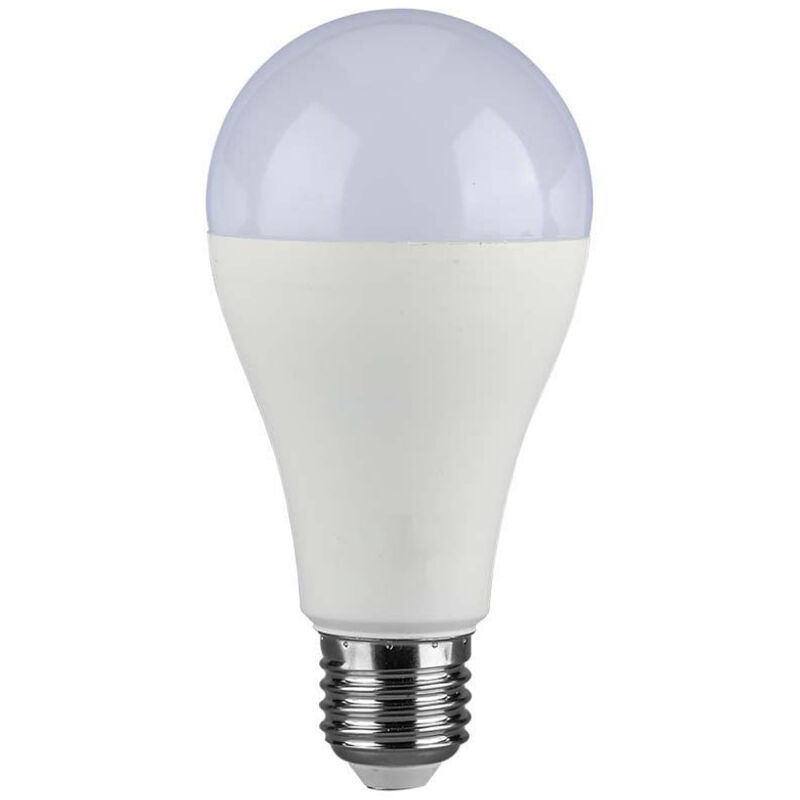 foto del prodotto led lampadina 17w a65 e27 termoplastica 6400k luce fredda