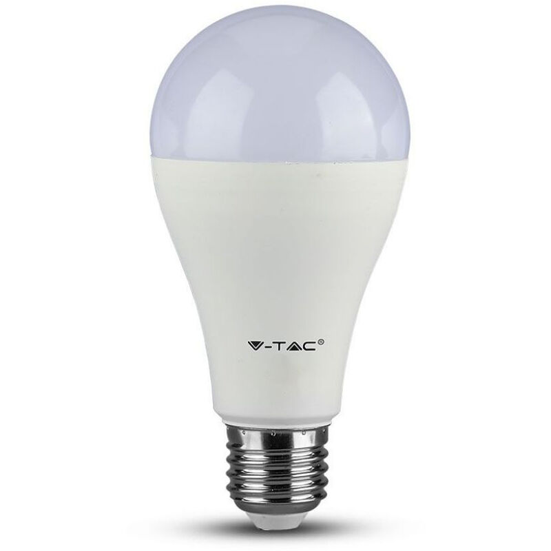 foto del prodotto led lampadina 17w e27 a65 plastica 4000k luce naturale
