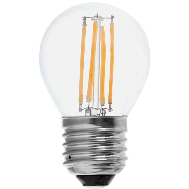 foto del prodotto led lampadina 6w filament e27 g45 clear cover 6500k luce fredda