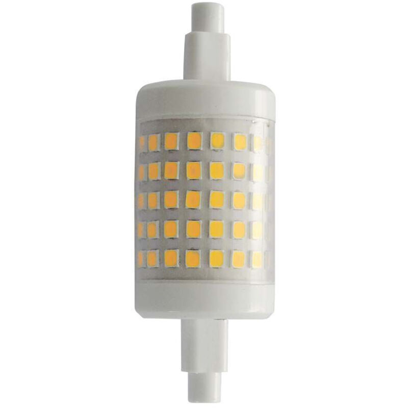 foto del prodotto led lampadina plastica 7w r7s 78mm 4000k luce naturale