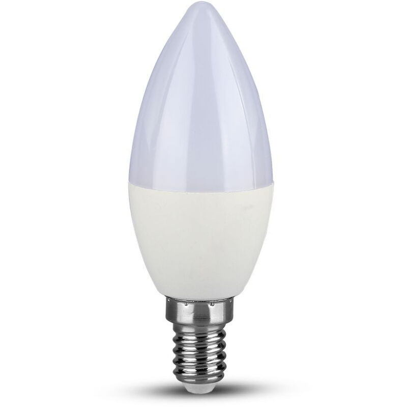 foto del prodotto led lampadina samsung chip 5.5w e14 plastica dimmable candela 4000k luce naturale