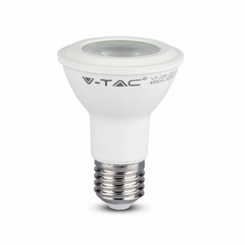 foto del prodotto led lampadina samsung chip 5.8w e27 par20 plastic 3000k luce calda
