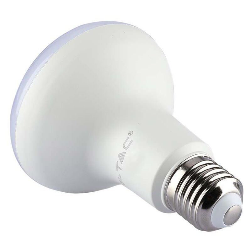 foto del prodotto led lampadina samsung chip 8.5w e27 r63 plastica 4000k luce naturale