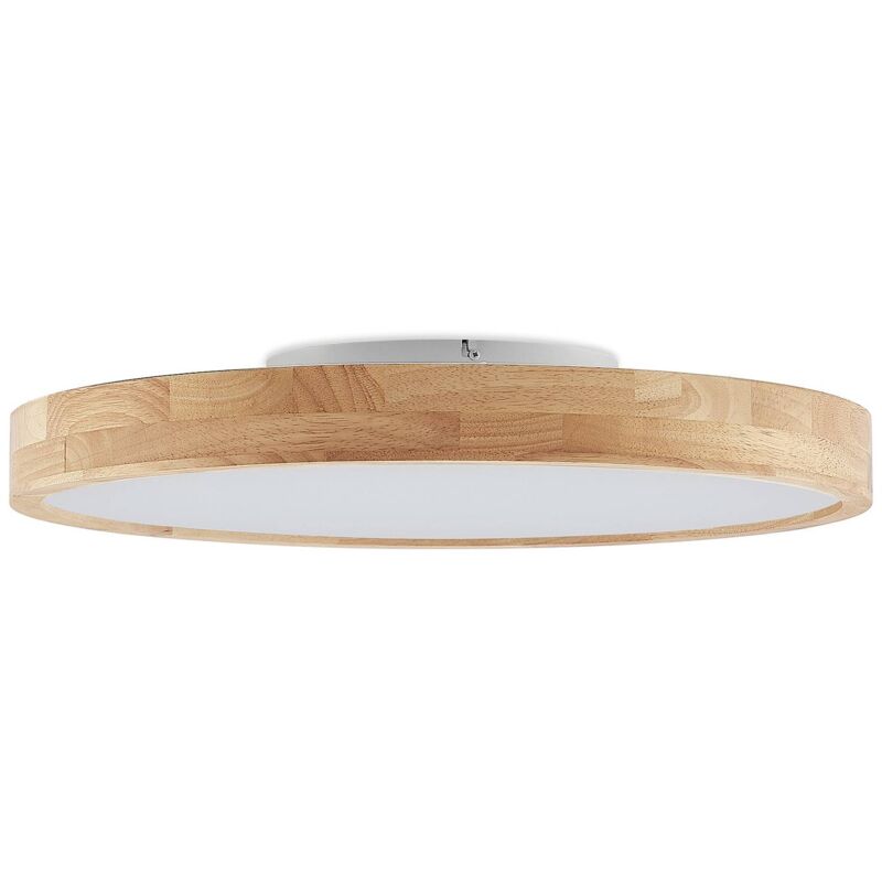 foto del prodotto led lanira in ocra da legno lindby