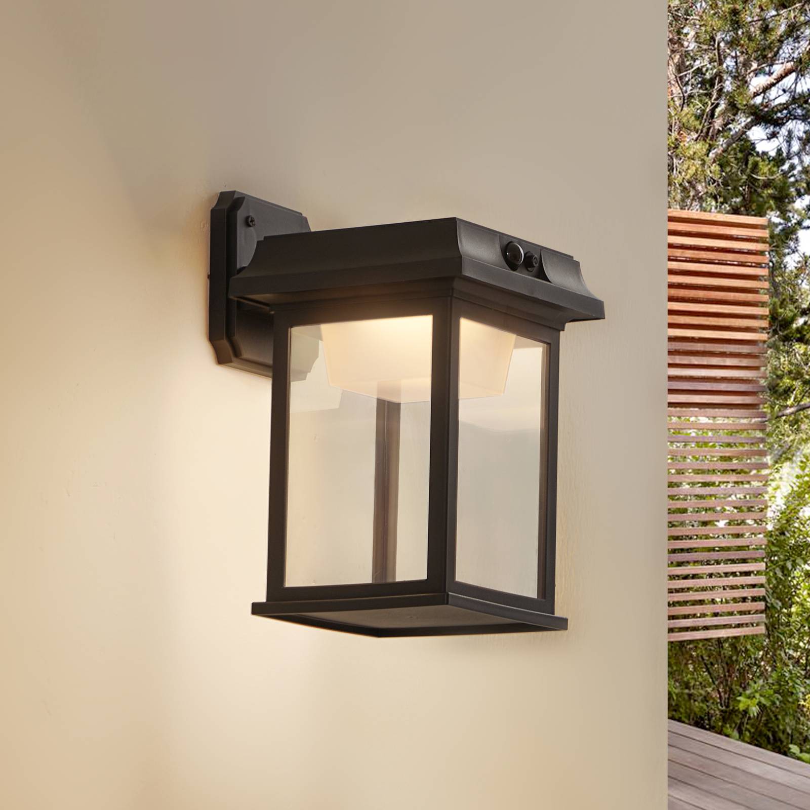 foto del prodotto led latarka in nero da plastica lindby