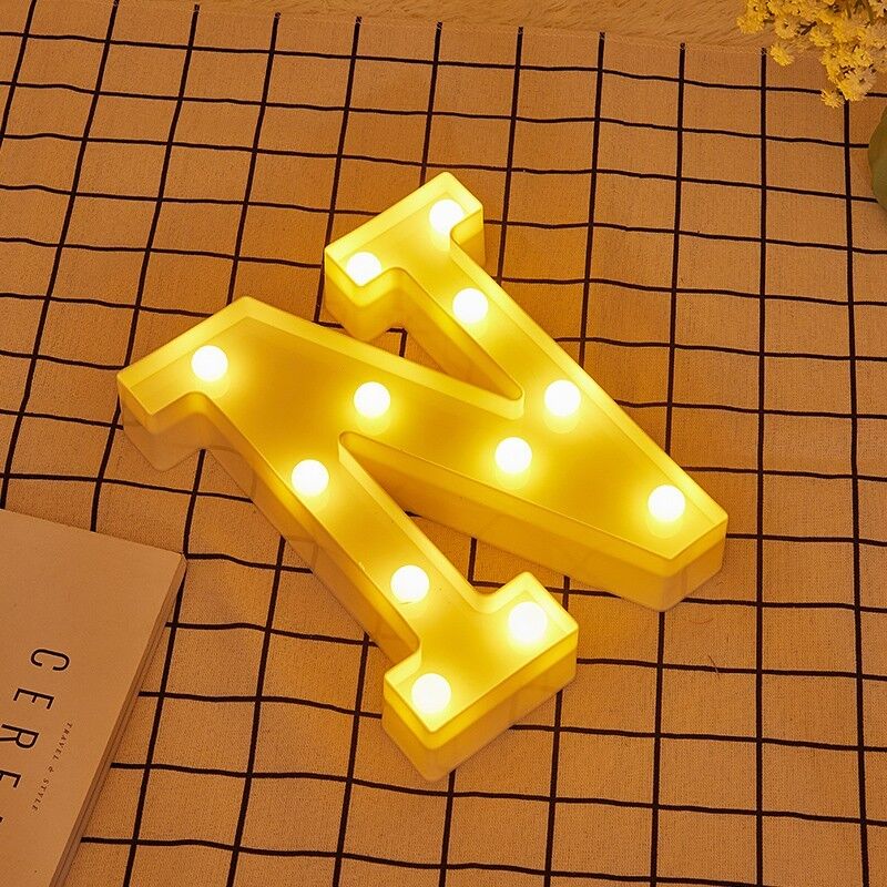 foto del prodotto led led conduce allineato in luce bianca allineato 22 cm a pilas 2aa lettere e gruppi jandei
