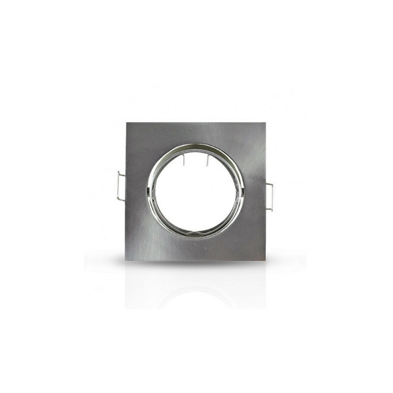 foto del prodotto led led finestra di supporto spot 30 piazza argento 85x85mm foratura 75mm