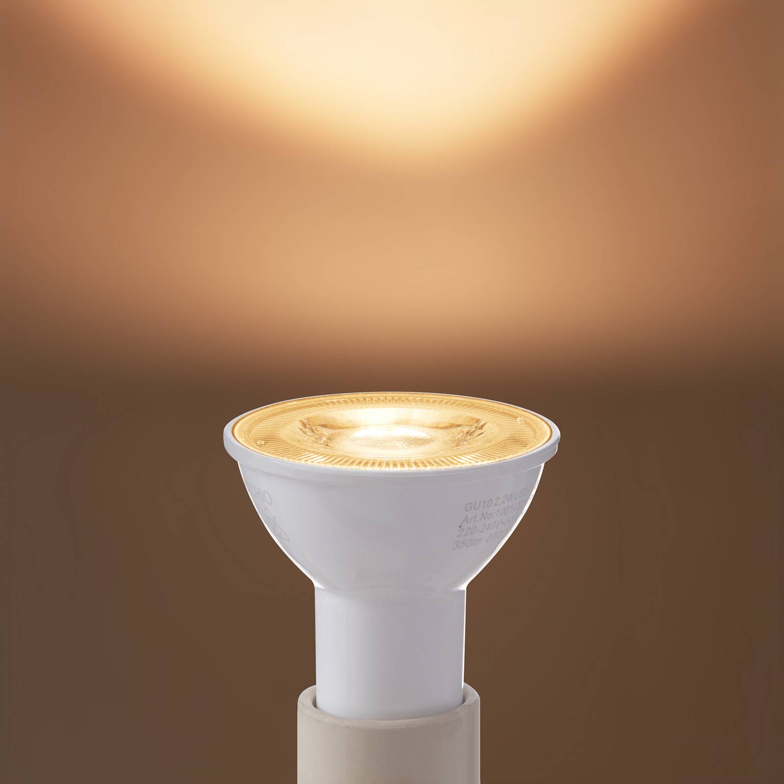 foto del prodotto led led leuchtmittel gu10 in bianco da plastica arcchio