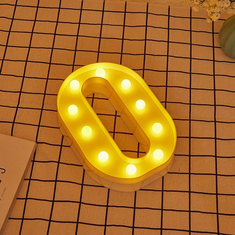 foto del prodotto led led numero 0 queide light light illuminato jandei