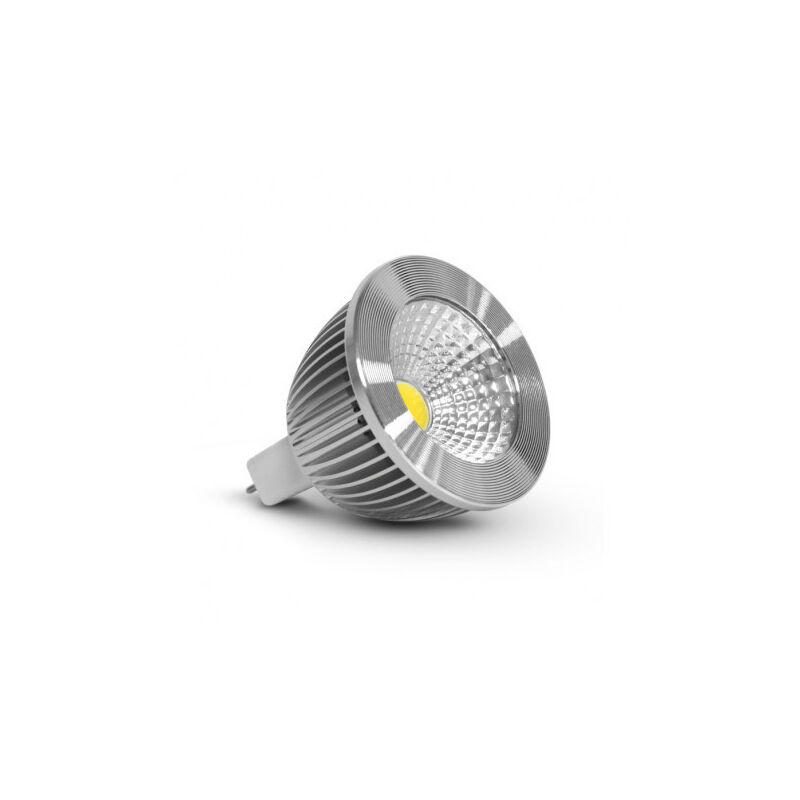 foto del prodotto led led spot dimmable gu5.3 dc ac12v 6w 480lm 75 ip20 50mm white day 6000k