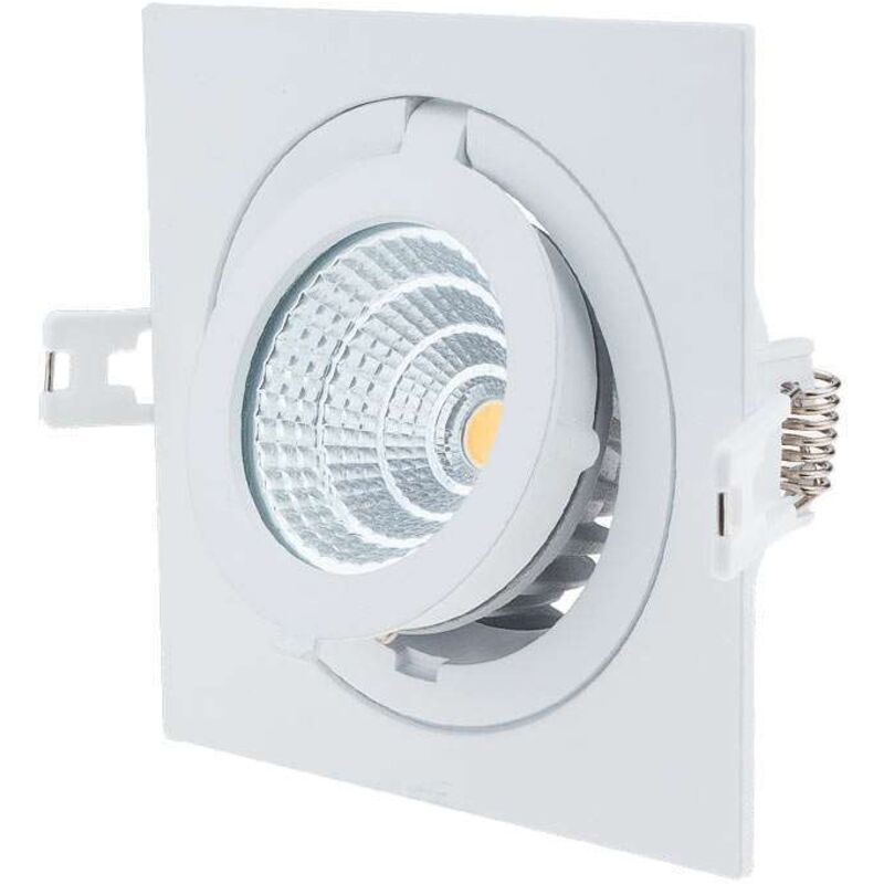 foto del prodotto led led spot orientable square spot 12w equivalente 80w bianco caldo 2700k