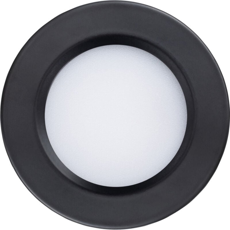 foto del prodotto led led spot recessable compact nero 3w 300lm 25w 120 ac220 240v freddo bianco 6000k perforazione 55mm