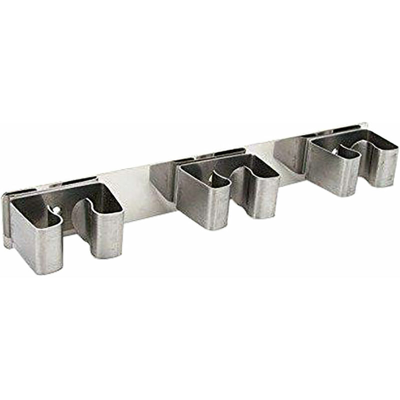 foto del prodotto led leds barra appendiscopa in acciaio inox 3 posti