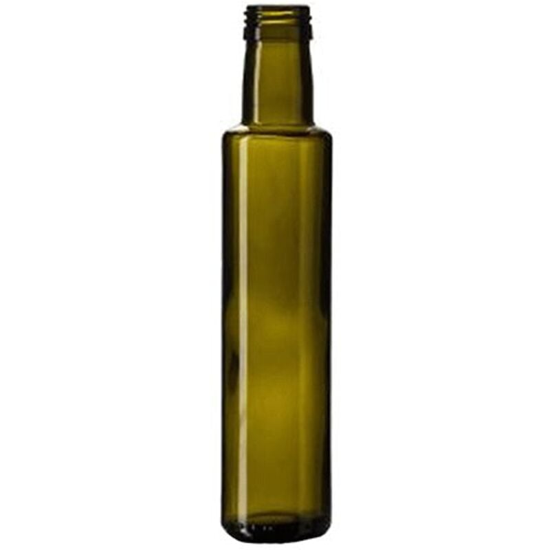 foto del prodotto led leds bottiglia in vetro dorica 250 ml specifica per la conservazione di olio imboccatura tappo a vite non incluso