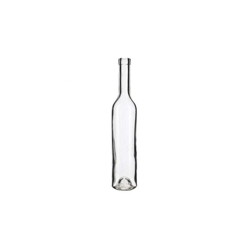 foto del prodotto led leds bottiglia in vetro per distillati bordolese primavera ecova 500 ml colore bianco