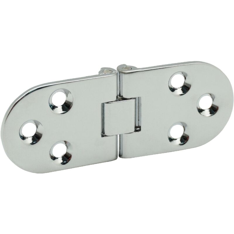 foto del prodotto led leds cerniera a biscotto senza fermo mm 30x80 in ottone lucido. 1 pz