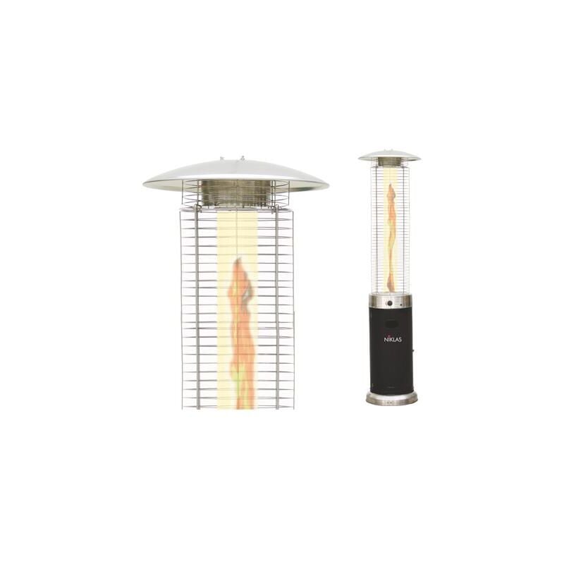 foto del prodotto led leds - cover custodia x termopatio gas niklas fuoco vivo - 45xh210 cm